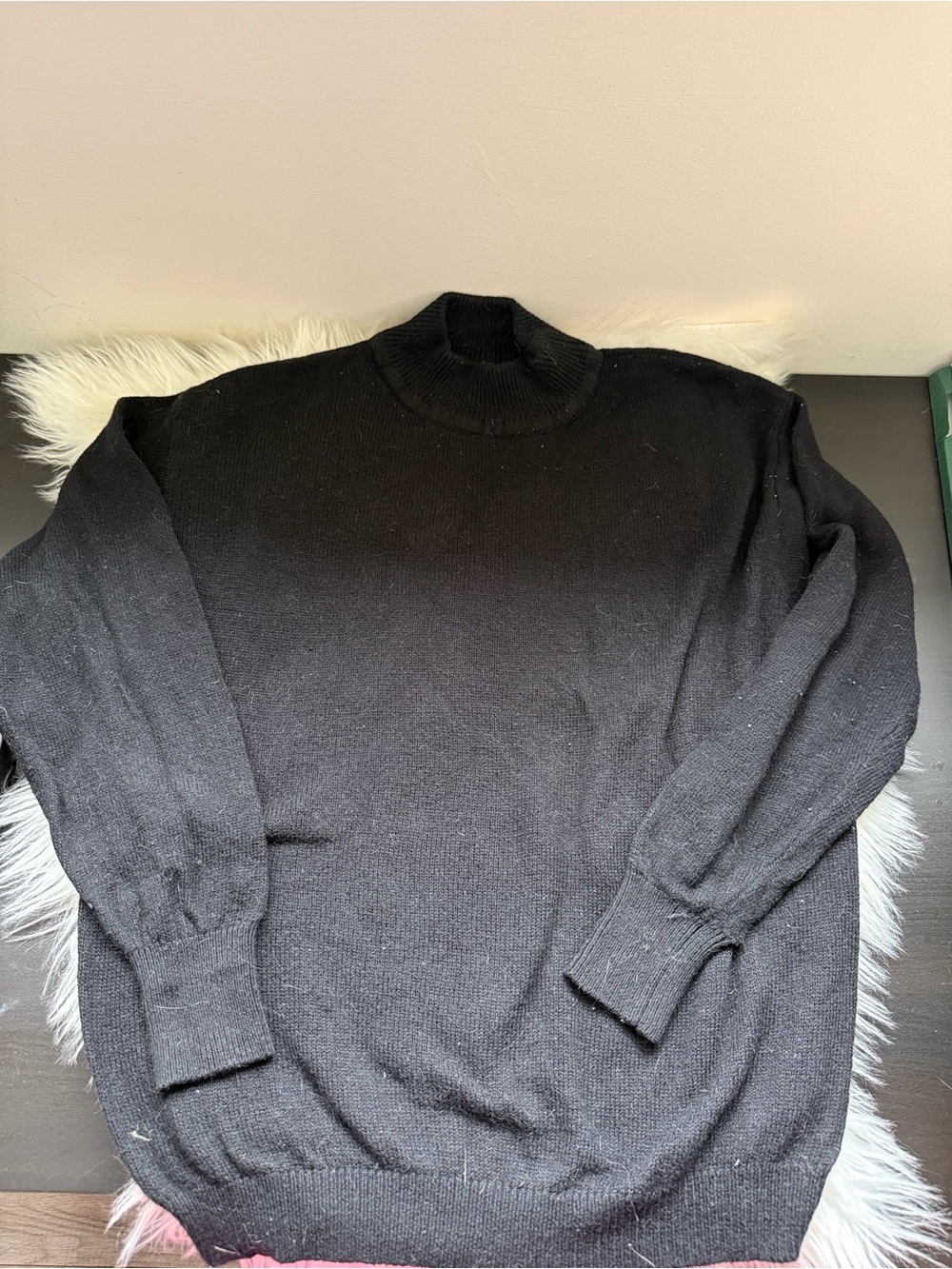 Brandy Melville Black Crewneck Sweater